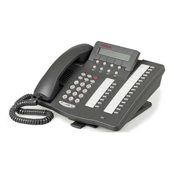 фото Ip-телефон avaya 6424d+m black