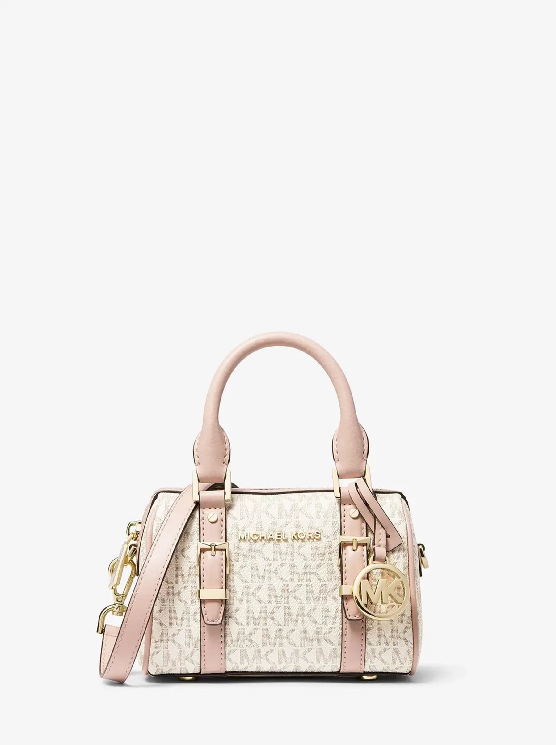 

Сумка кросс-боди женская Michael Kors B00575, бежевый/ розовый, B00575