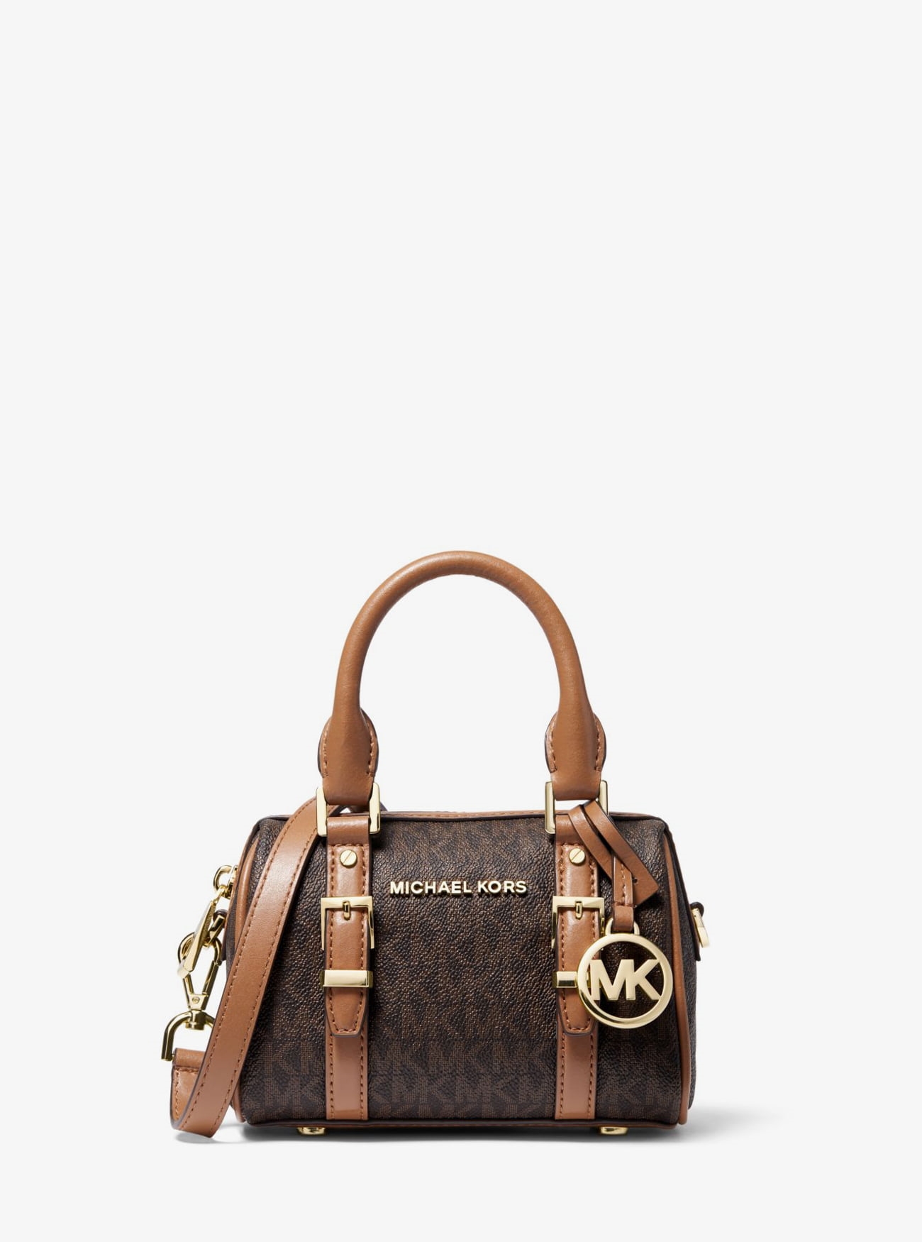 

Сумка женская Michael Kors B00576 коричневая 16x11x7, Коричневый, B00576