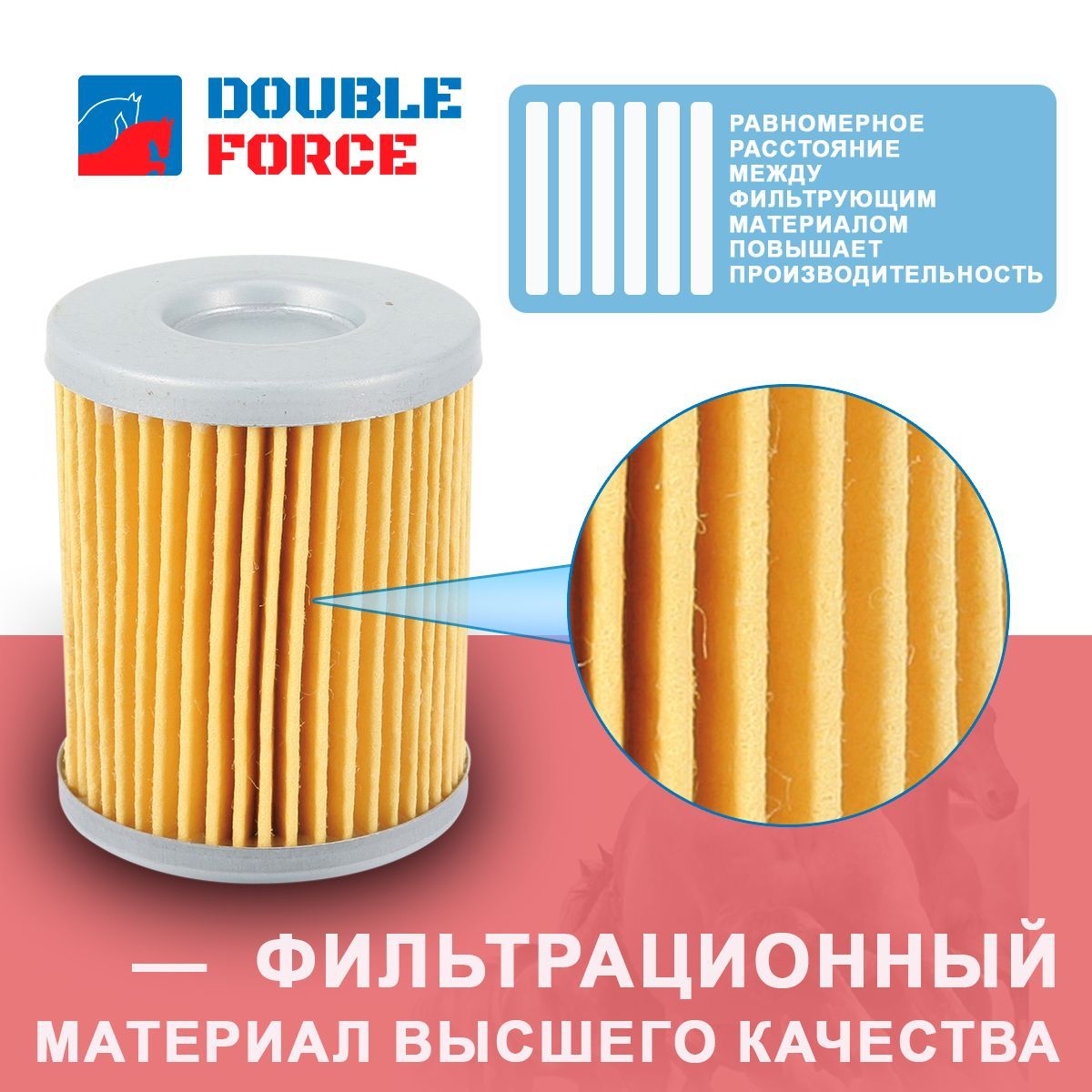 

Фильтр масляный DOUBLE FORCE арт. DFO035