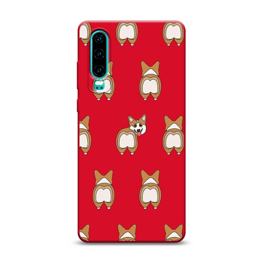 

Чехол Awog на Huawei P30 "Милый корги фон", Разноцветный, 68553-1