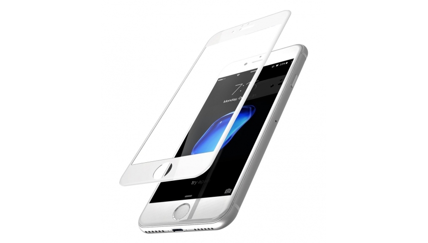 

Защитное стекло для iPhone 7 Plus / 8 Plus 5D 0.3mm без упаковки белый