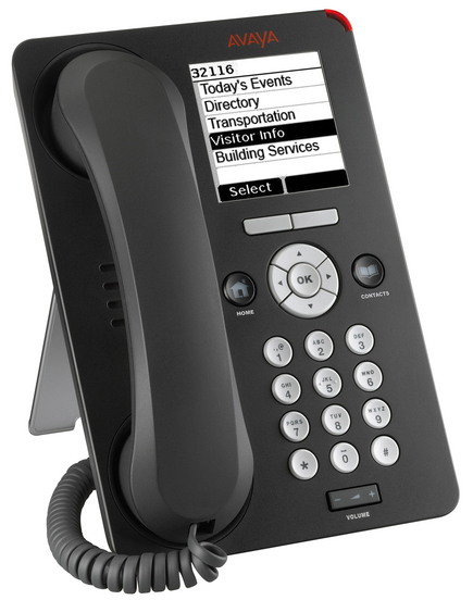 фото Ip-телефон avaya 9610 black