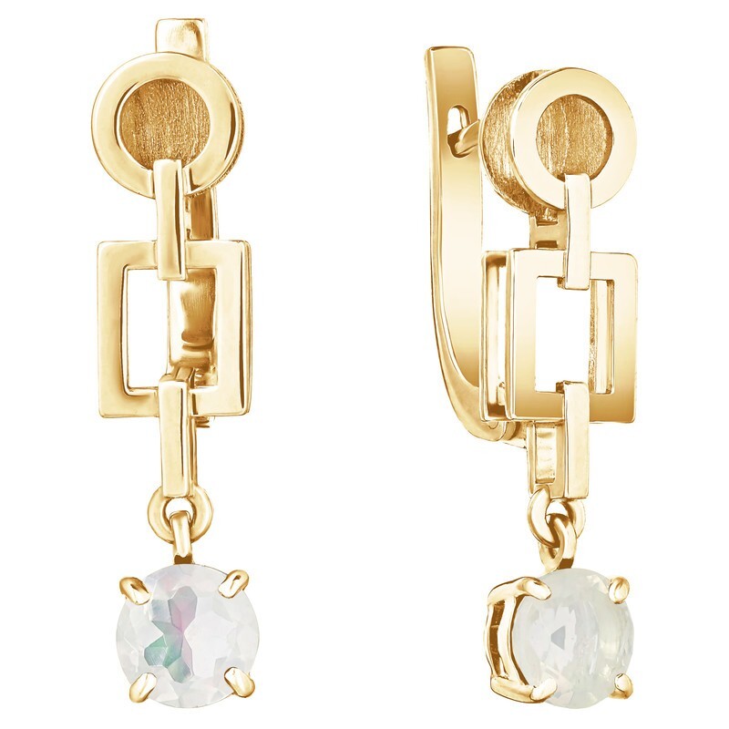 

Серьги из серебра с опалом LAZURIT-ONLINE 7794YG, 7794YG