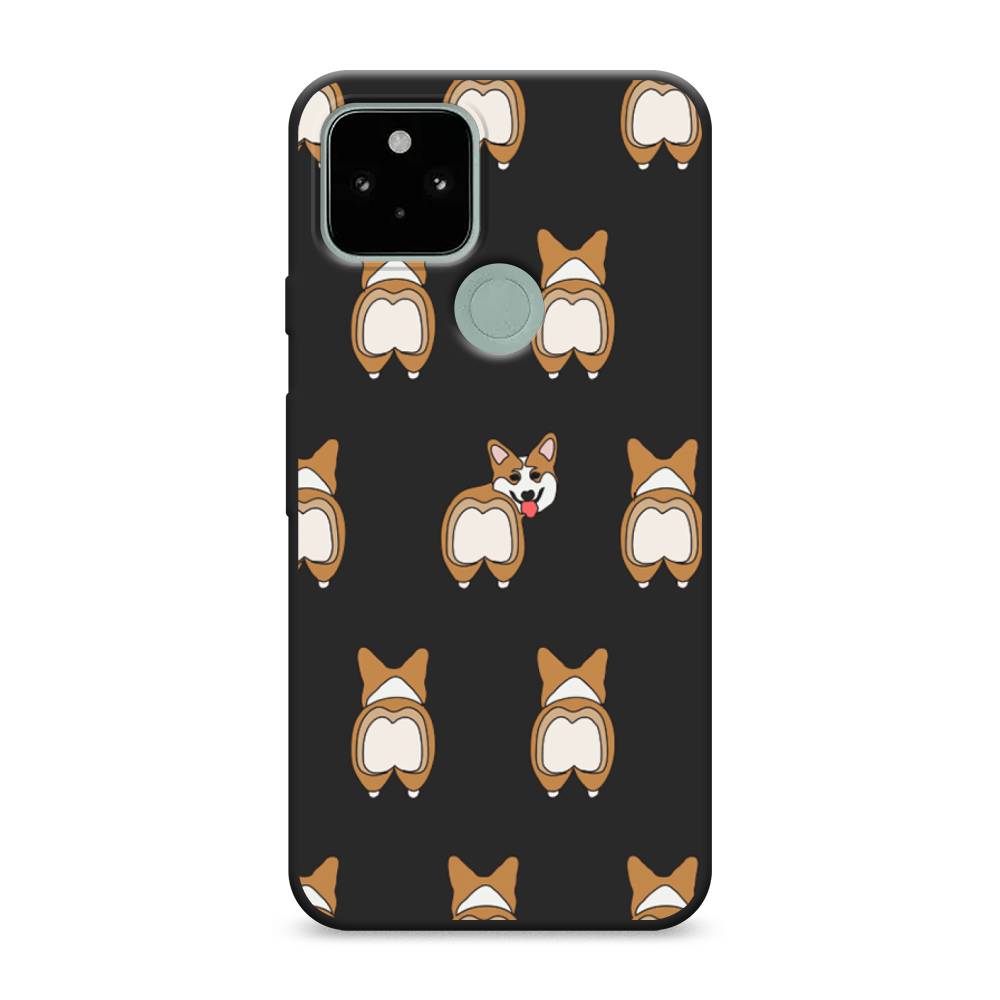 

Чехол Awog на Google Pixel 5A "Милый корги фон", Разноцветный, 271052-1