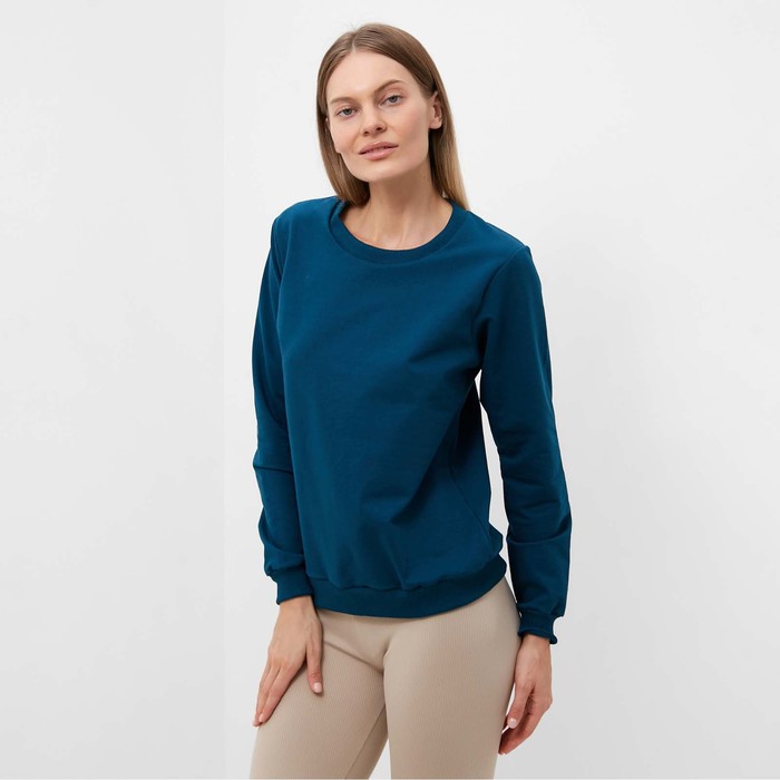 

Свитшот женский Tusi 9846073 синий 52 RU, 9846073