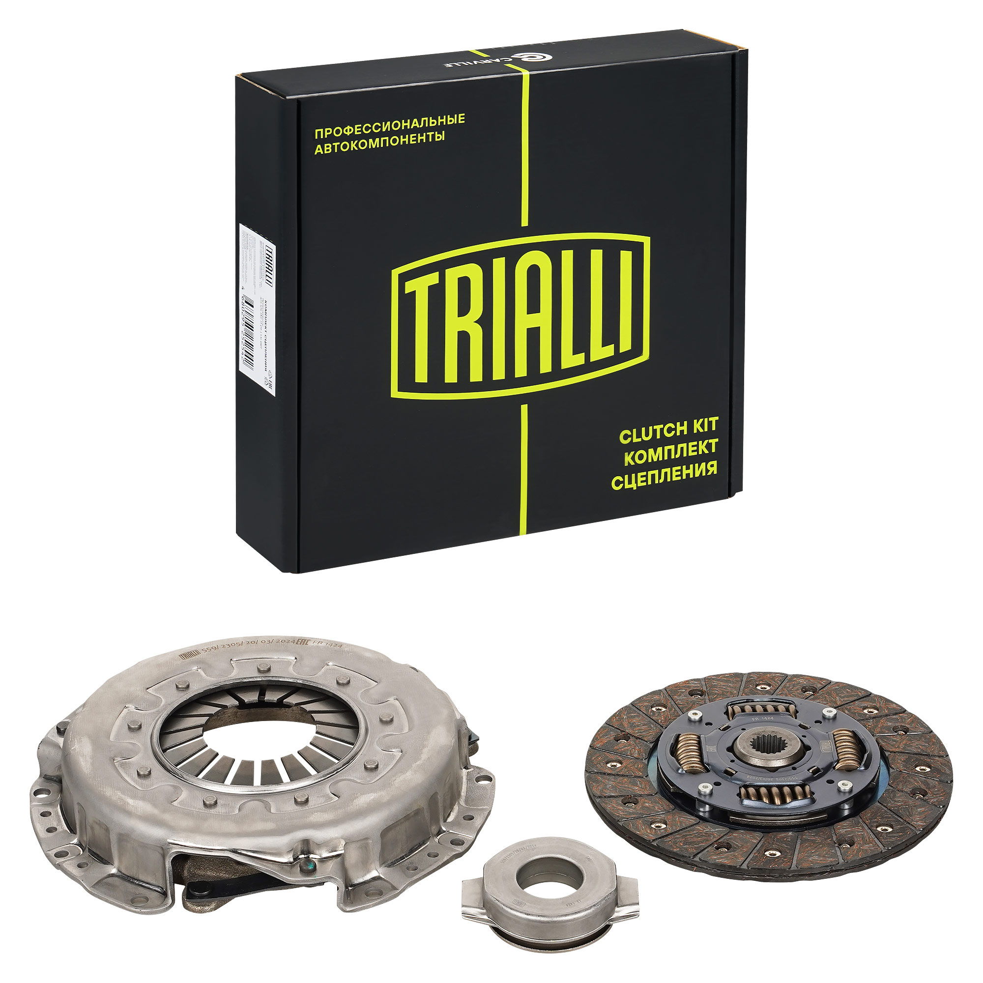 

Комплект сцепления в сборе TRIALLI FR 1424