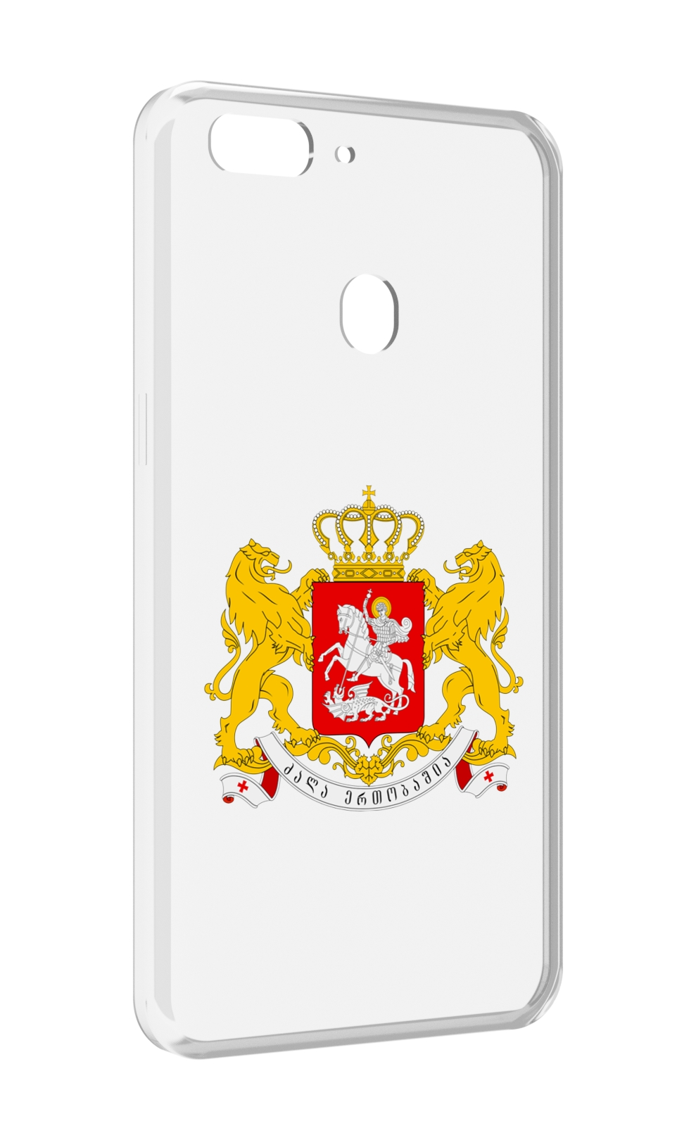 

Чехол MyPads герб-грузии для Oppo Realme 2, Прозрачный, Tocco