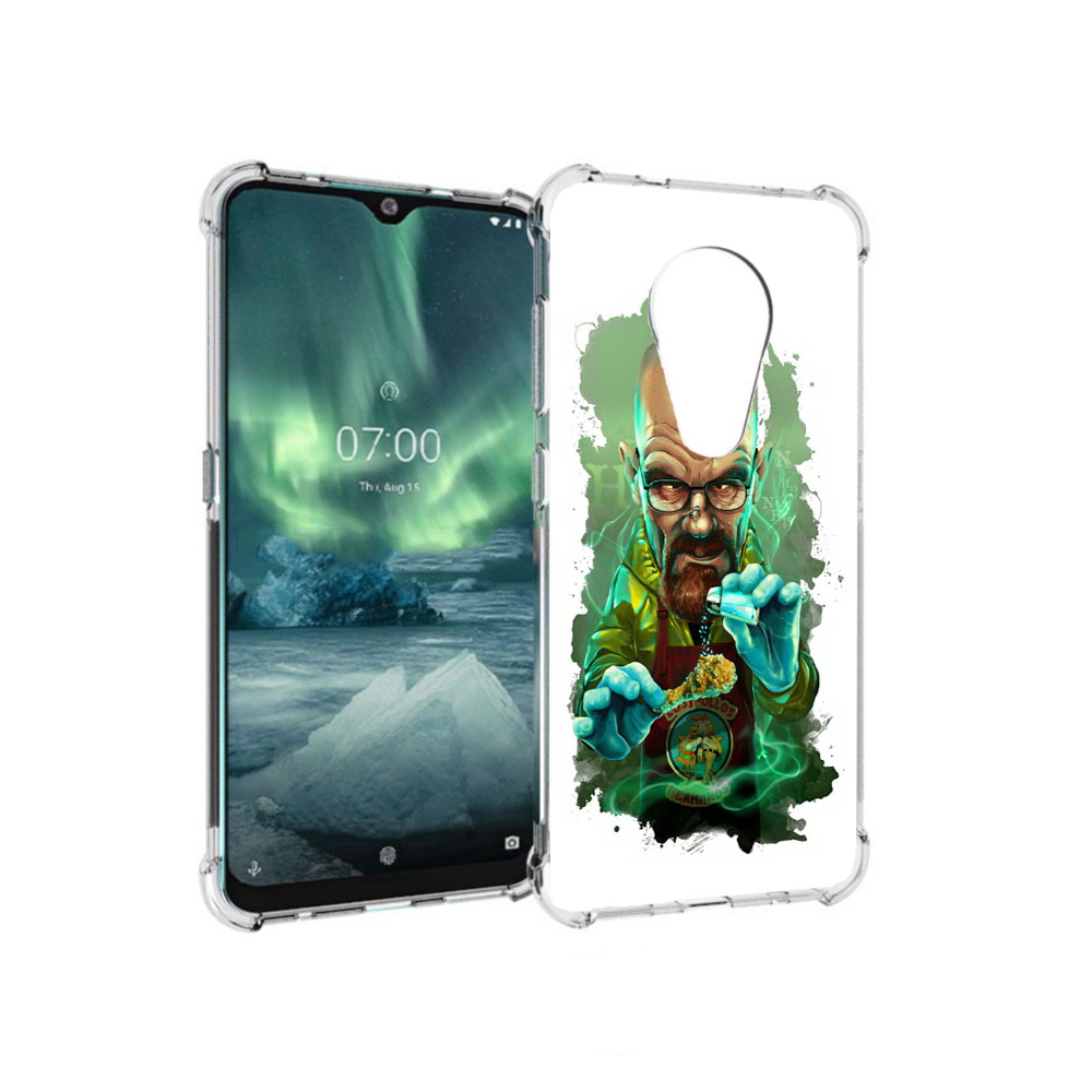 

Чехол MyPads Tocco для Nokia 7.2 повар (PT139171.105.546), Прозрачный, Tocco