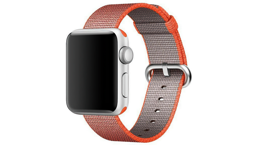 

Ремешок для Apple watch 42mm Woven Nylon красный