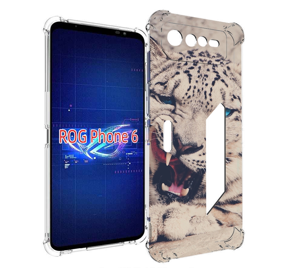 

Чехол MyPads Барсюня для Asus ROG Phone 6, Прозрачный, Tocco