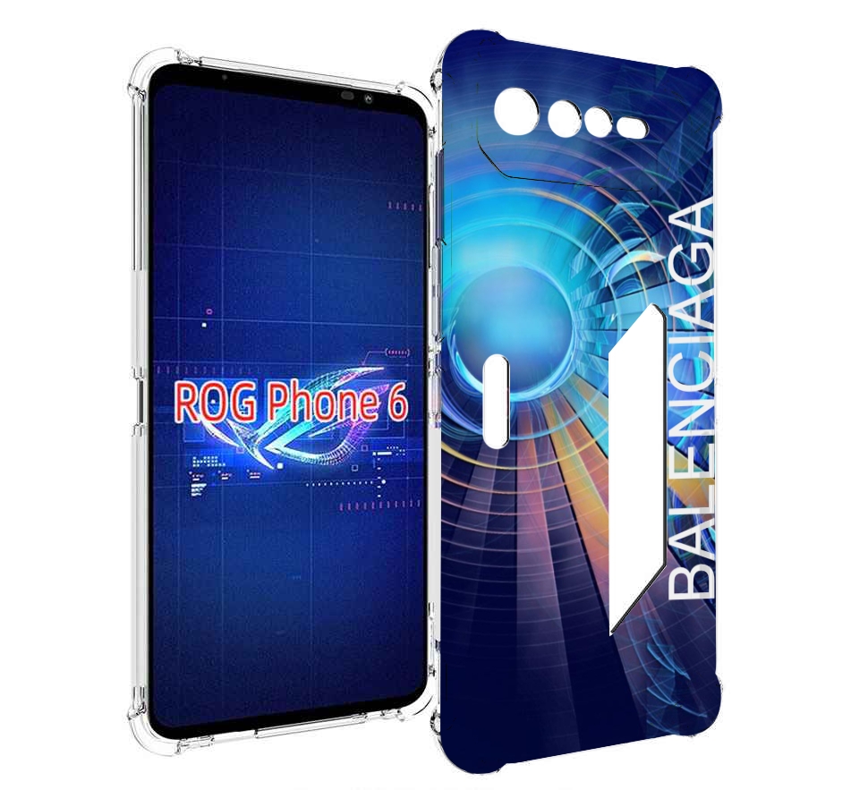 

Чехол MyPads Баленсиага-абстракция для Asus ROG Phone 6, Прозрачный, Tocco