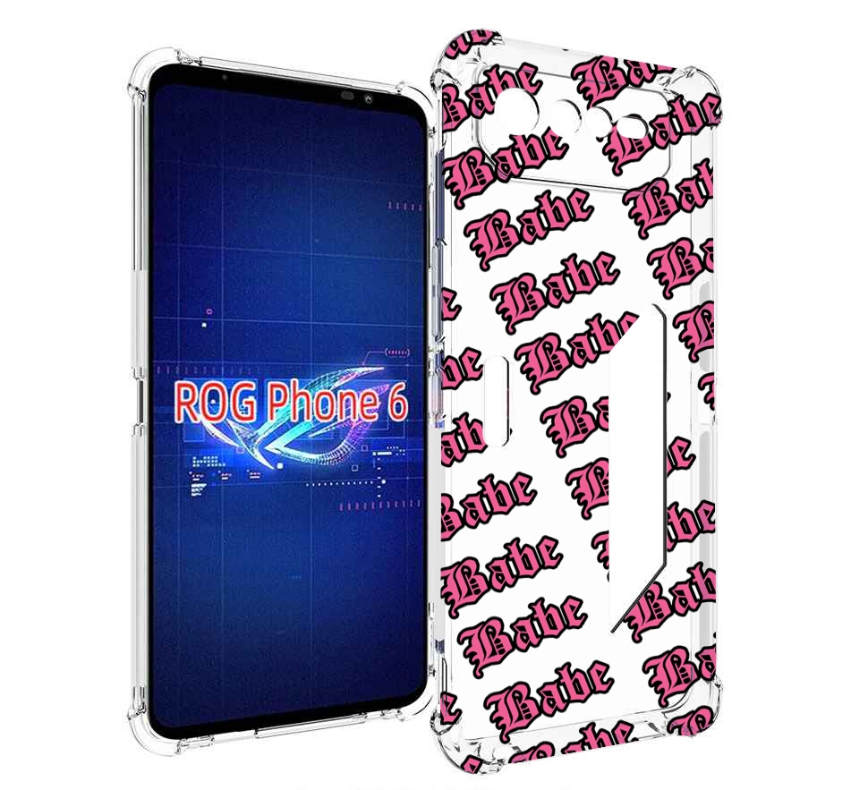 

Чехол MyPads Бабе для Asus ROG Phone 6, Прозрачный, Tocco