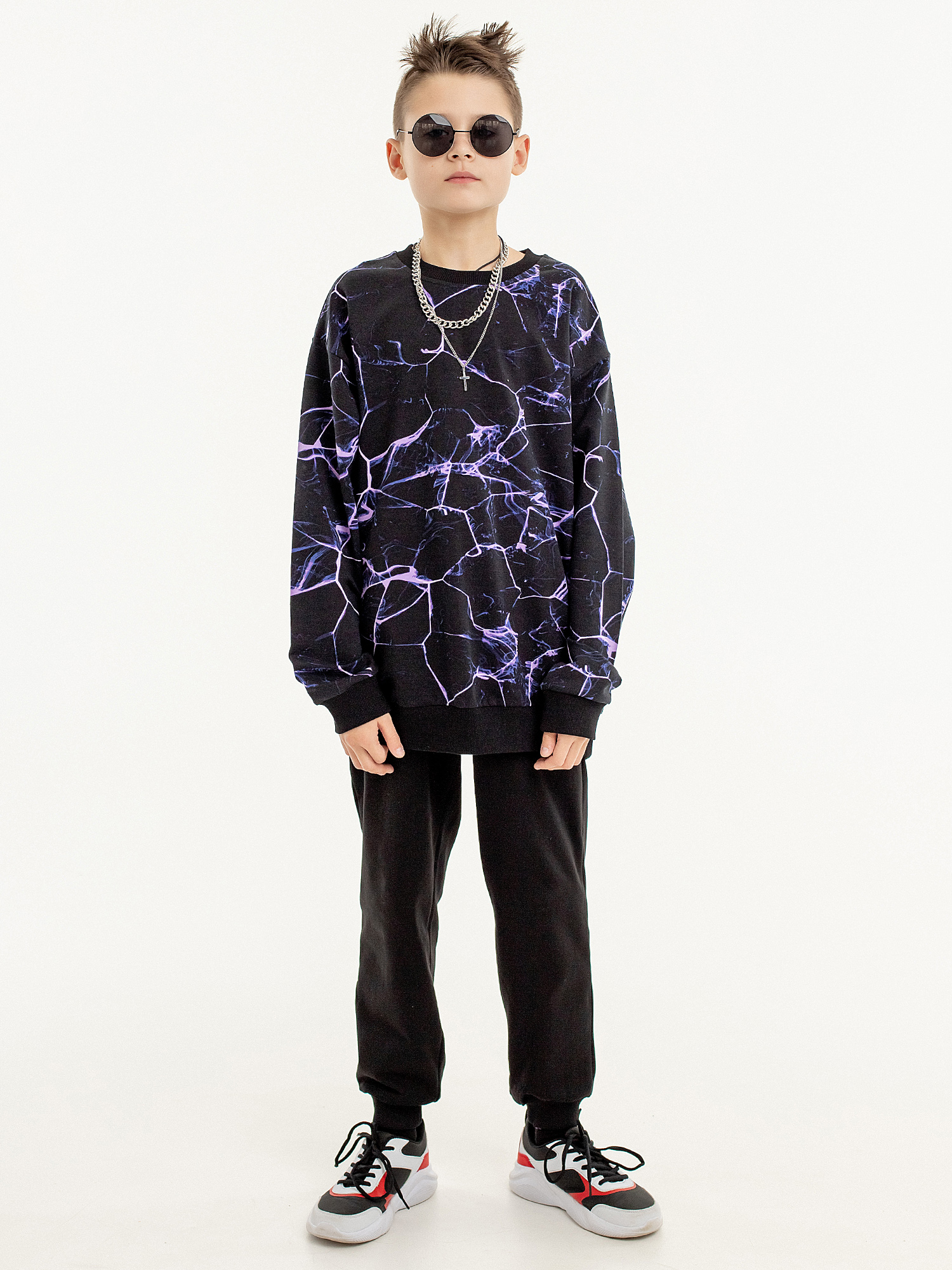 

Свитшот детский Batik 0013_ПО21 цв. мультиколор р. 164, 0013_ПО21