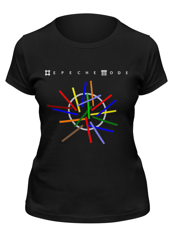 

Футболка женская Printio Depeche mode черная 2XL, Черный, Depeche mode