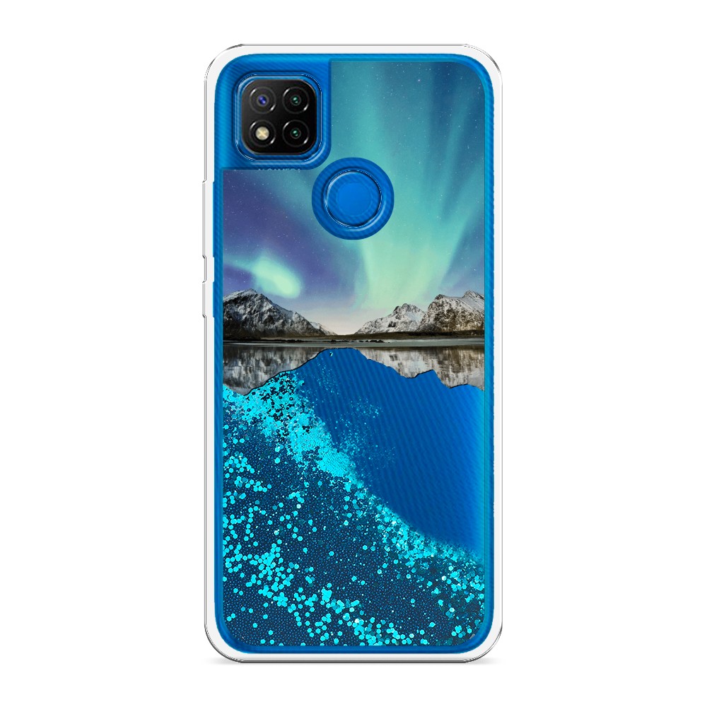 

Чехол Awog на Xiaomi Redmi 9C "Горное озеро и сияние", Разноцветный, 39093-1