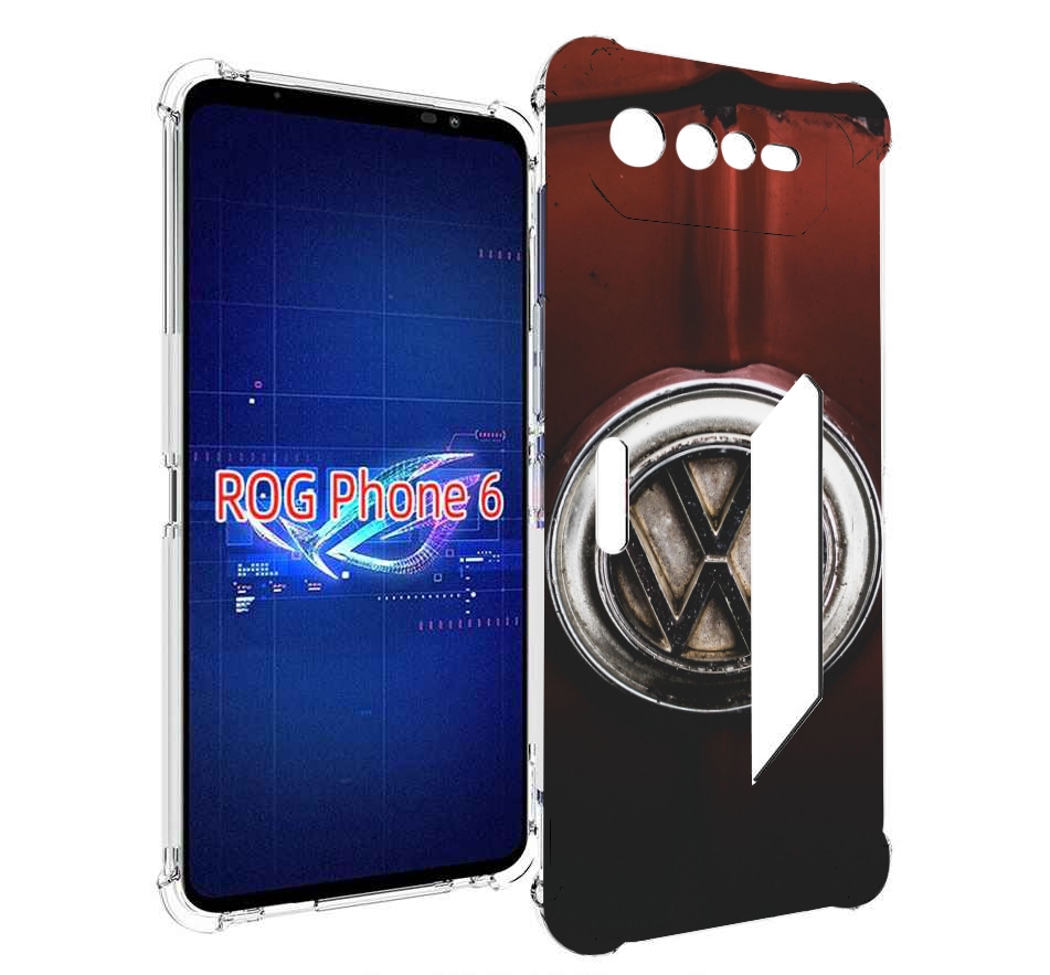 

Чехол MyPads volkswagen 1 мужской для Asus ROG Phone 6, Прозрачный, Tocco