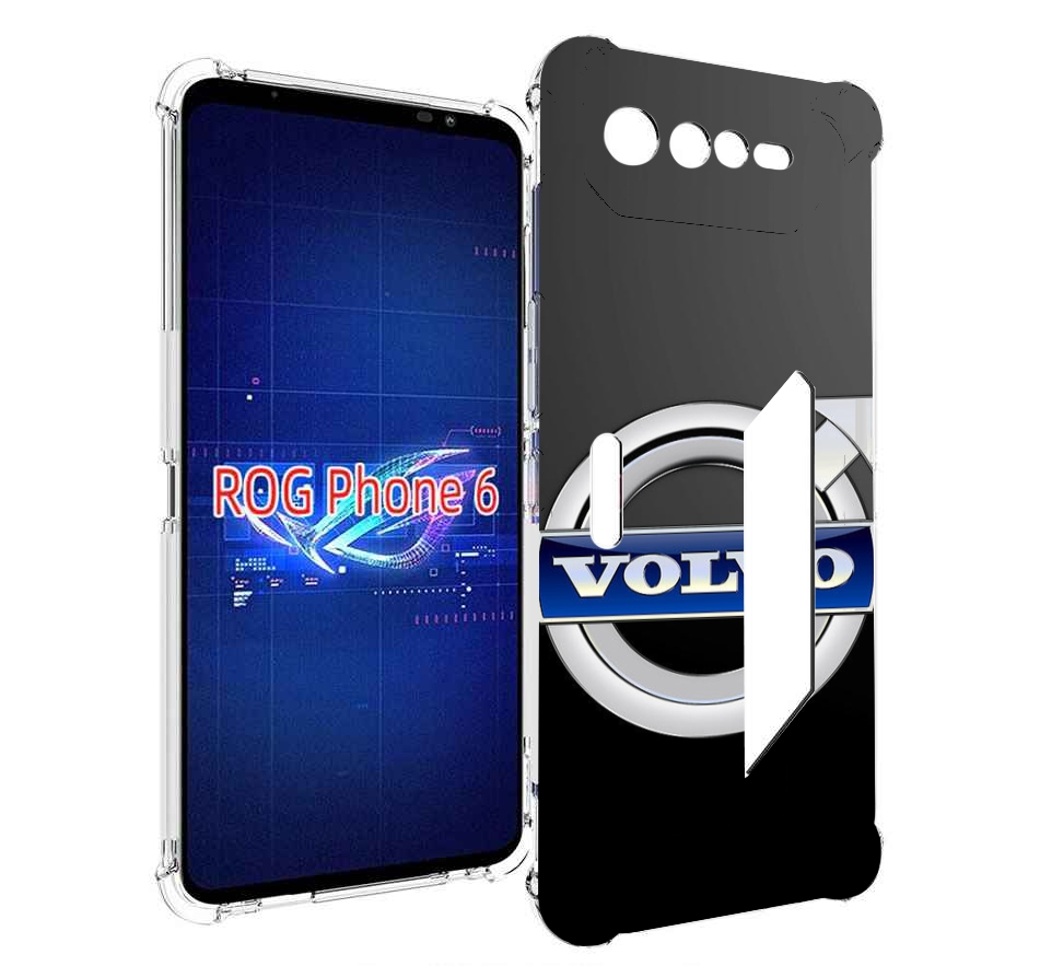 

Чехол MyPads volvo 2 мужской для Asus ROG Phone 6, Прозрачный, Tocco