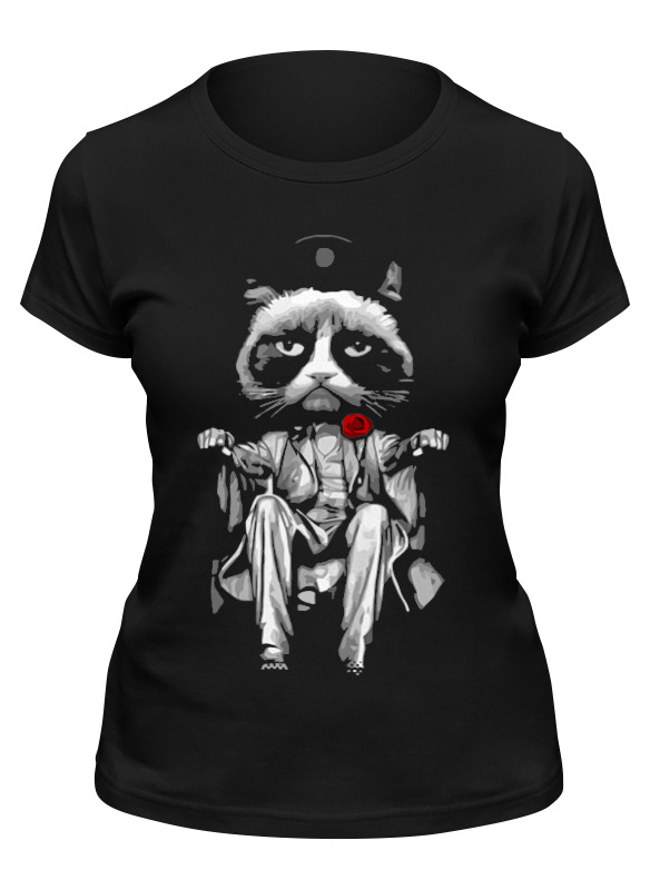 

Футболка мужская Printio Сердитый котик (grumpy cat) черная 2XL, Черный, Сердитый котик (grumpy cat)