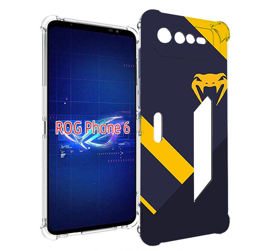 

Чехол MyPads venum мужской для Asus ROG Phone 6, Прозрачный, Tocco