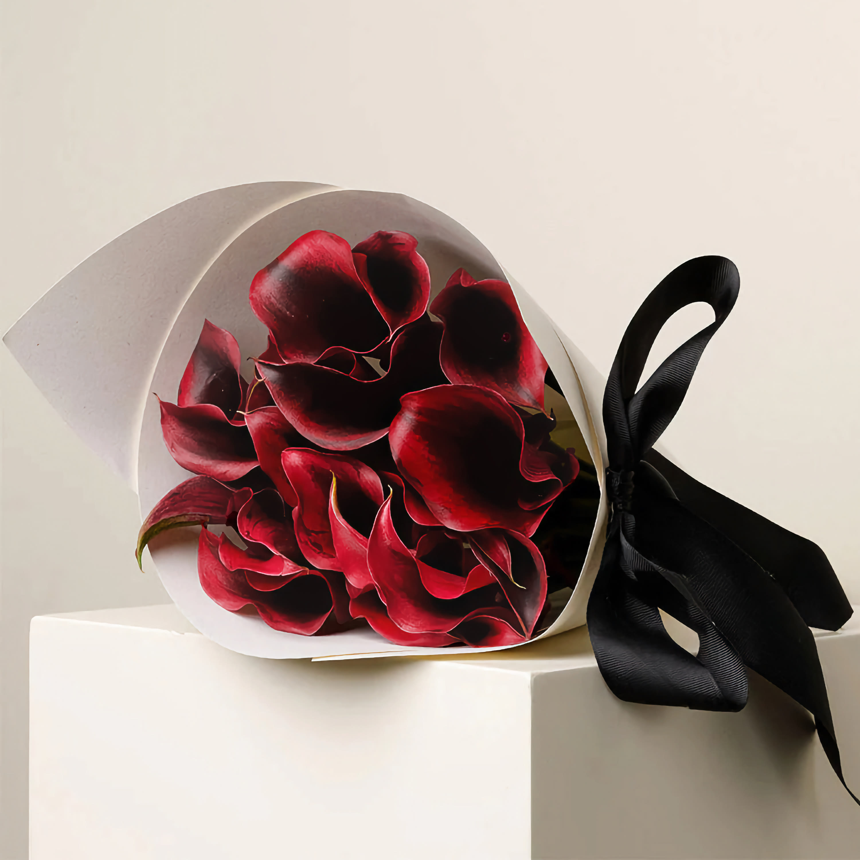 

Монобукет Bounce Flowers калла 45 см 29 шт. красный