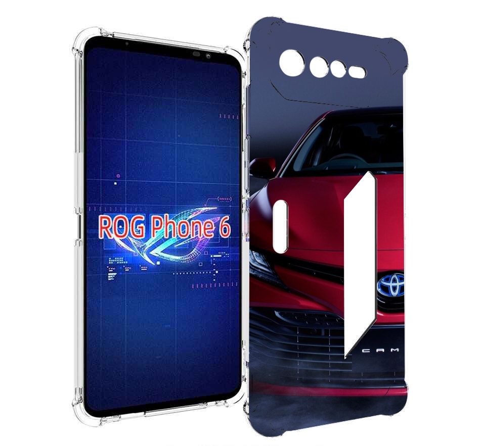 

Чехол MyPads toyota 1 для Asus ROG Phone 6, Прозрачный, Tocco