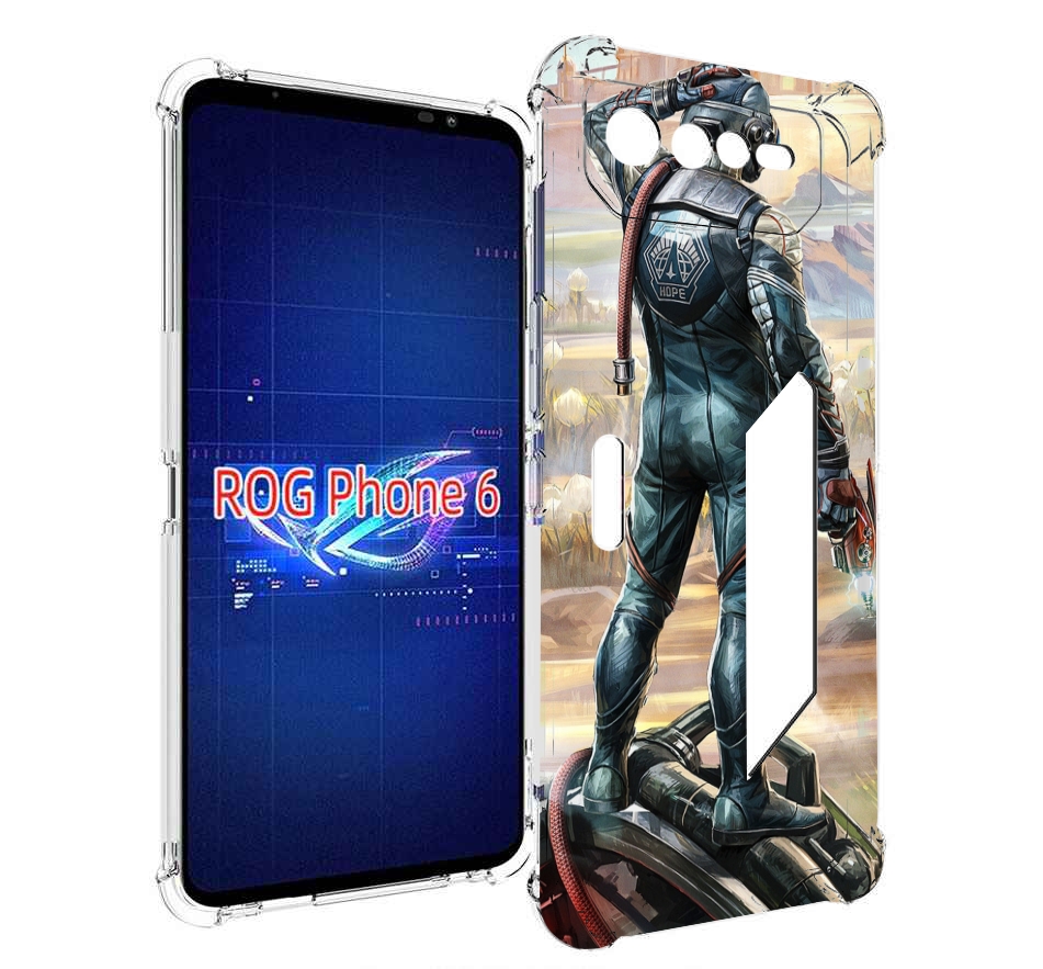 

Чехол MyPads the-outer-worlds для Asus ROG Phone 6, Прозрачный, Tocco