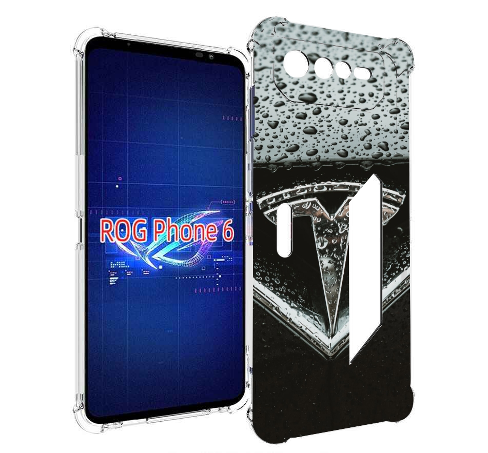 

Чехол MyPads tesla 1 для Asus ROG Phone 6, Прозрачный, Tocco