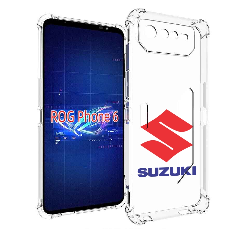 

Чехол MyPads suzuki-3 мужской для Asus ROG Phone 6, Прозрачный, Tocco