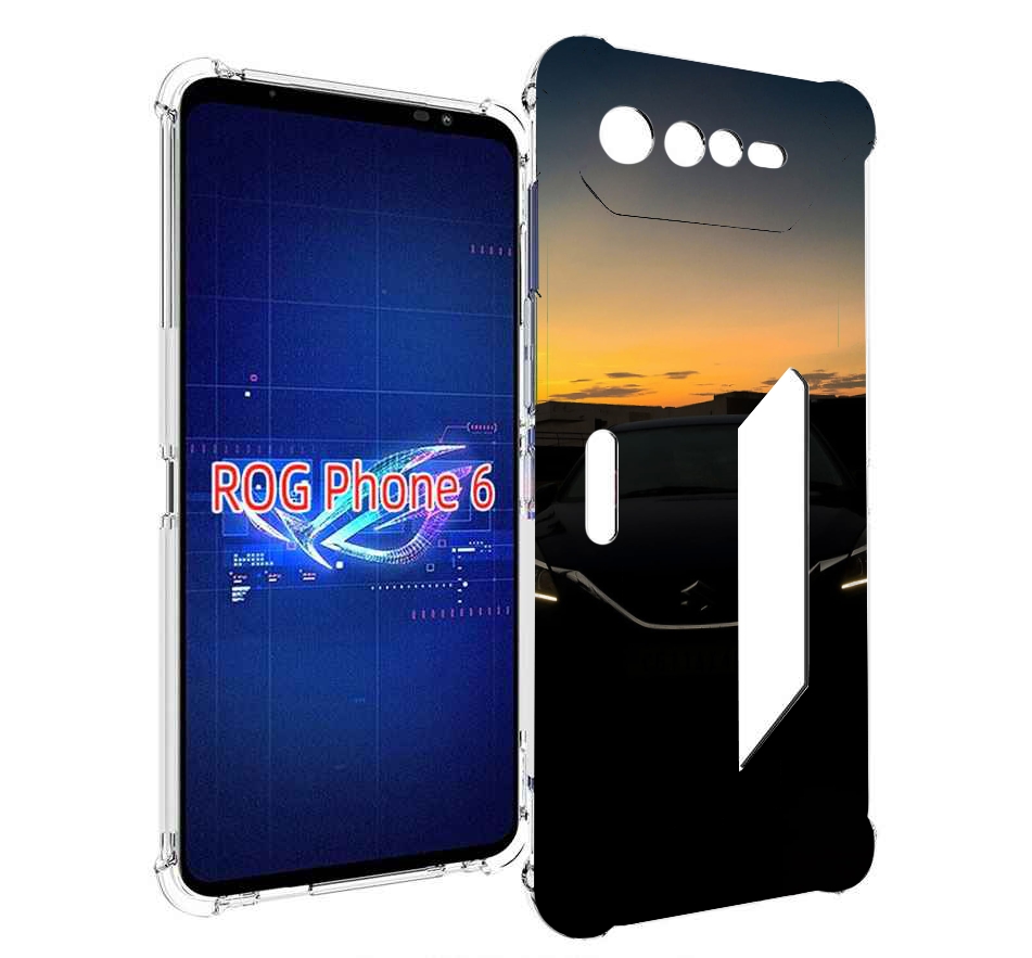 

Чехол MyPads suzuki 2 мужской для Asus ROG Phone 6, Прозрачный, Tocco