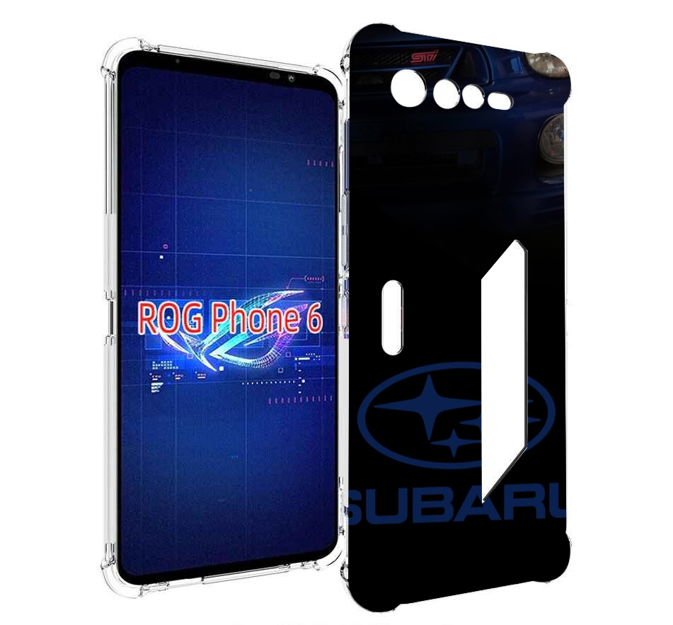 

Чехол MyPads subaru 3 для Asus ROG Phone 6, Прозрачный, Tocco