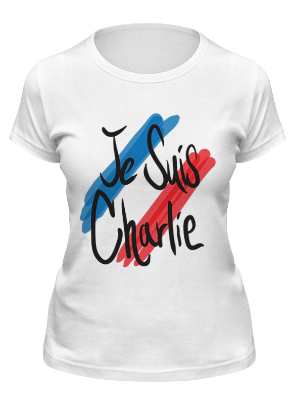 

Футболка женская Printio Je suis charlie (я шарли) белая 2XL, Белый, Je suis charlie (я шарли)