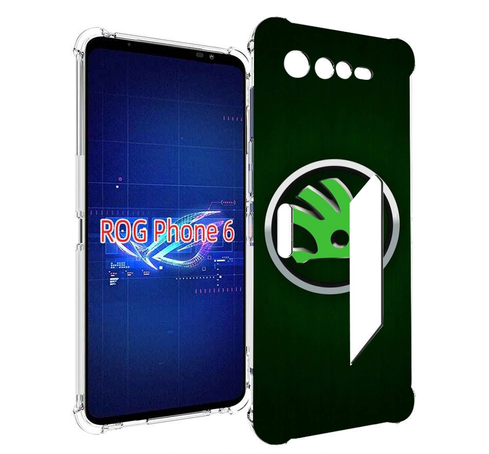

Чехол MyPads skoda-3 мужской для Asus ROG Phone 6, Прозрачный, Tocco