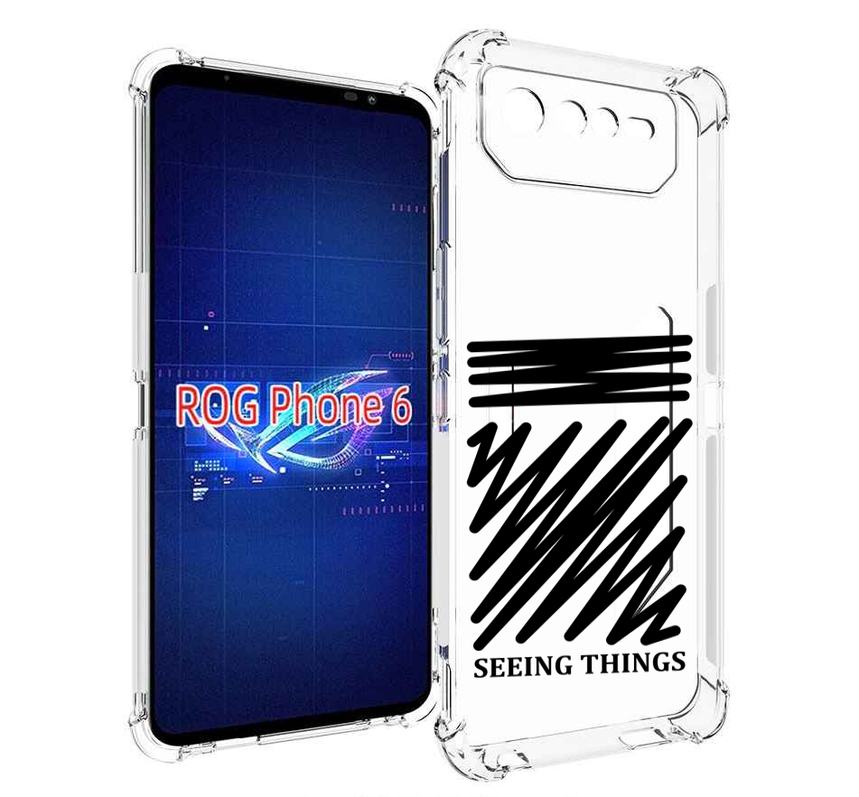 

Чехол MyPads seeing-things для Asus ROG Phone 6, Прозрачный, Tocco