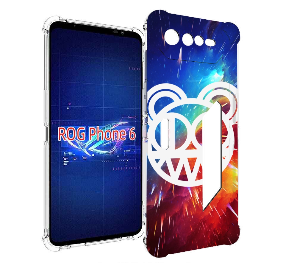 

Чехол MyPads radiohead cosmos для Asus ROG Phone 6, Прозрачный, Tocco