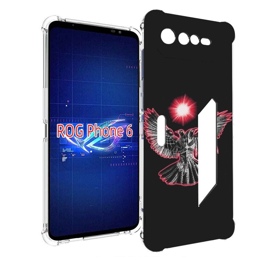 

Чехол MyPads pyrokinesis валькирия для Asus ROG Phone 6, Прозрачный, Tocco