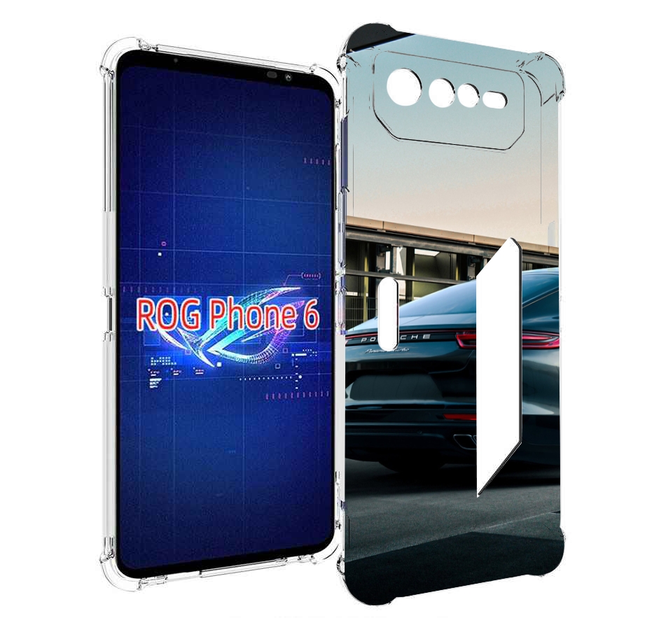 

Чехол MyPads porsche 4 для Asus ROG Phone 6, Прозрачный, Tocco