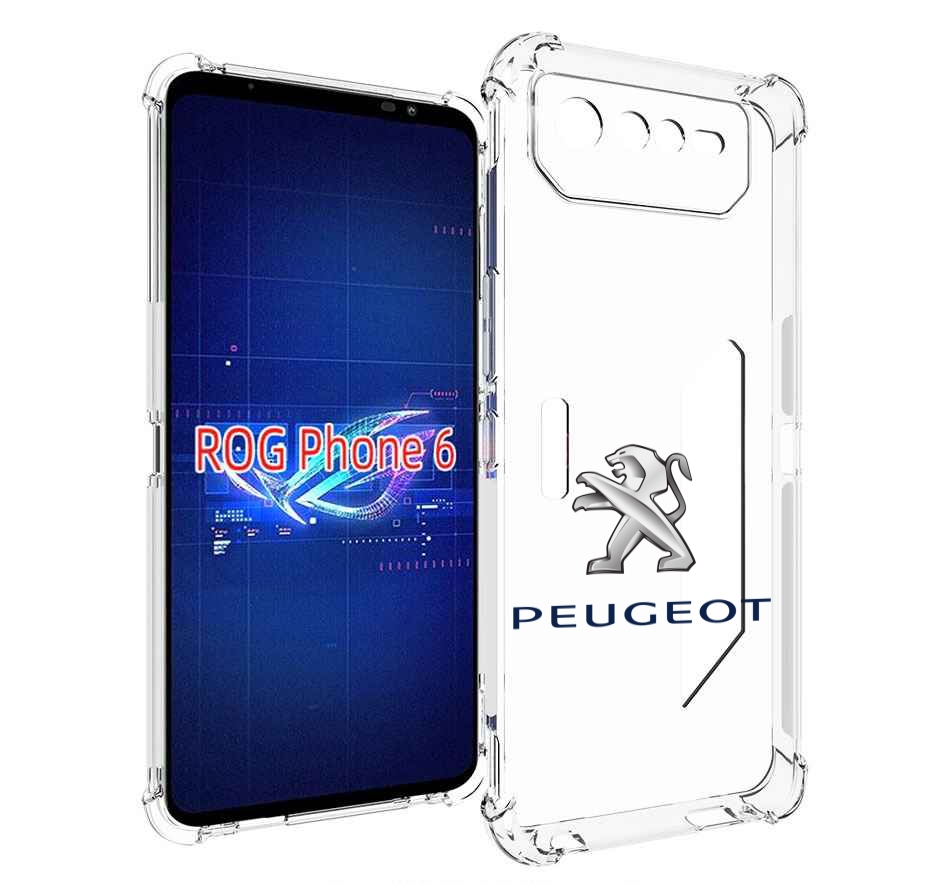 

Чехол MyPads peugeot-3 мужской для Asus ROG Phone 6, Прозрачный, Tocco
