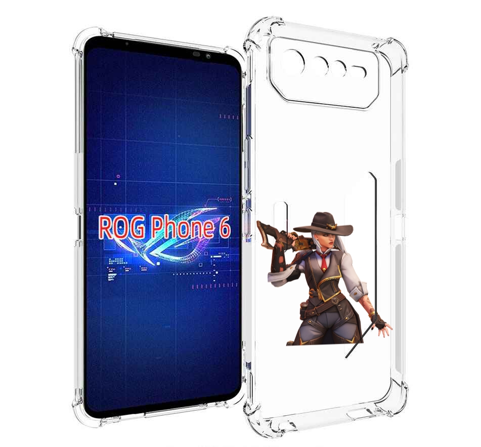 

Чехол MyPads overwatch для Asus ROG Phone 6, Прозрачный, Tocco