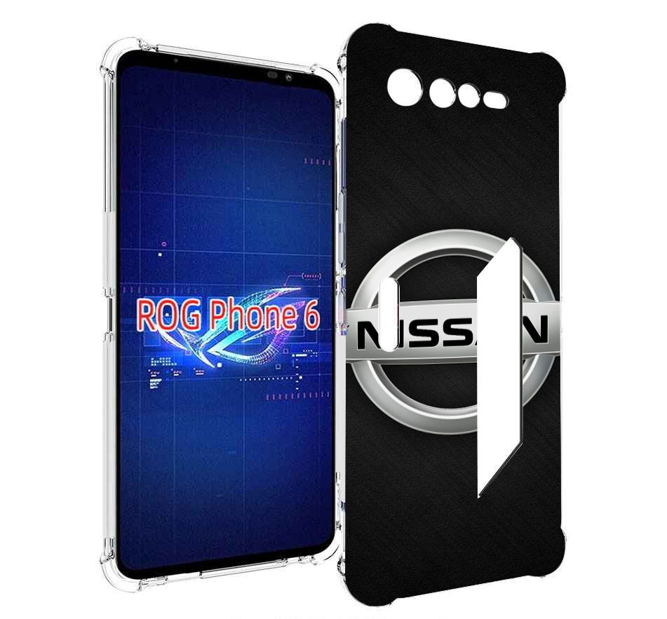 

Чехол MyPads nissan 2 мужской для Asus ROG Phone 6, Прозрачный, Tocco