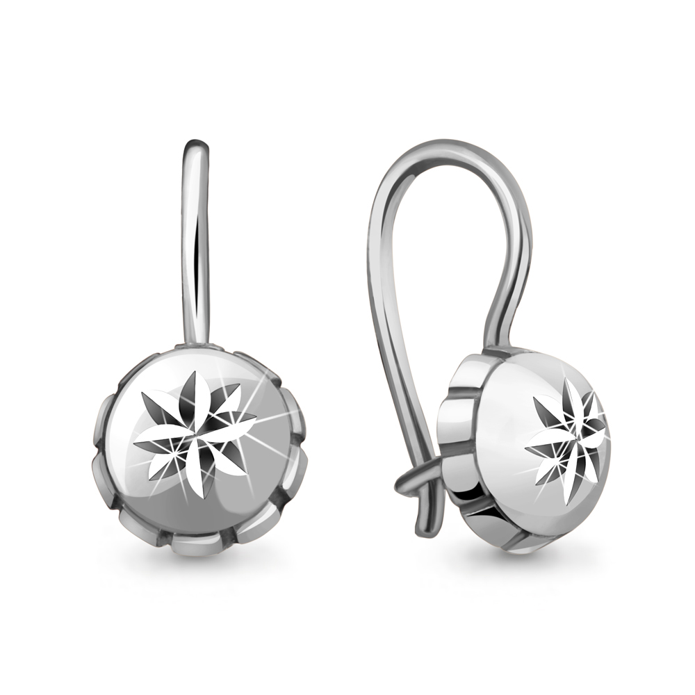 

Серьги из серебра Aquamarine 30899_925_р, 30899_925_р
