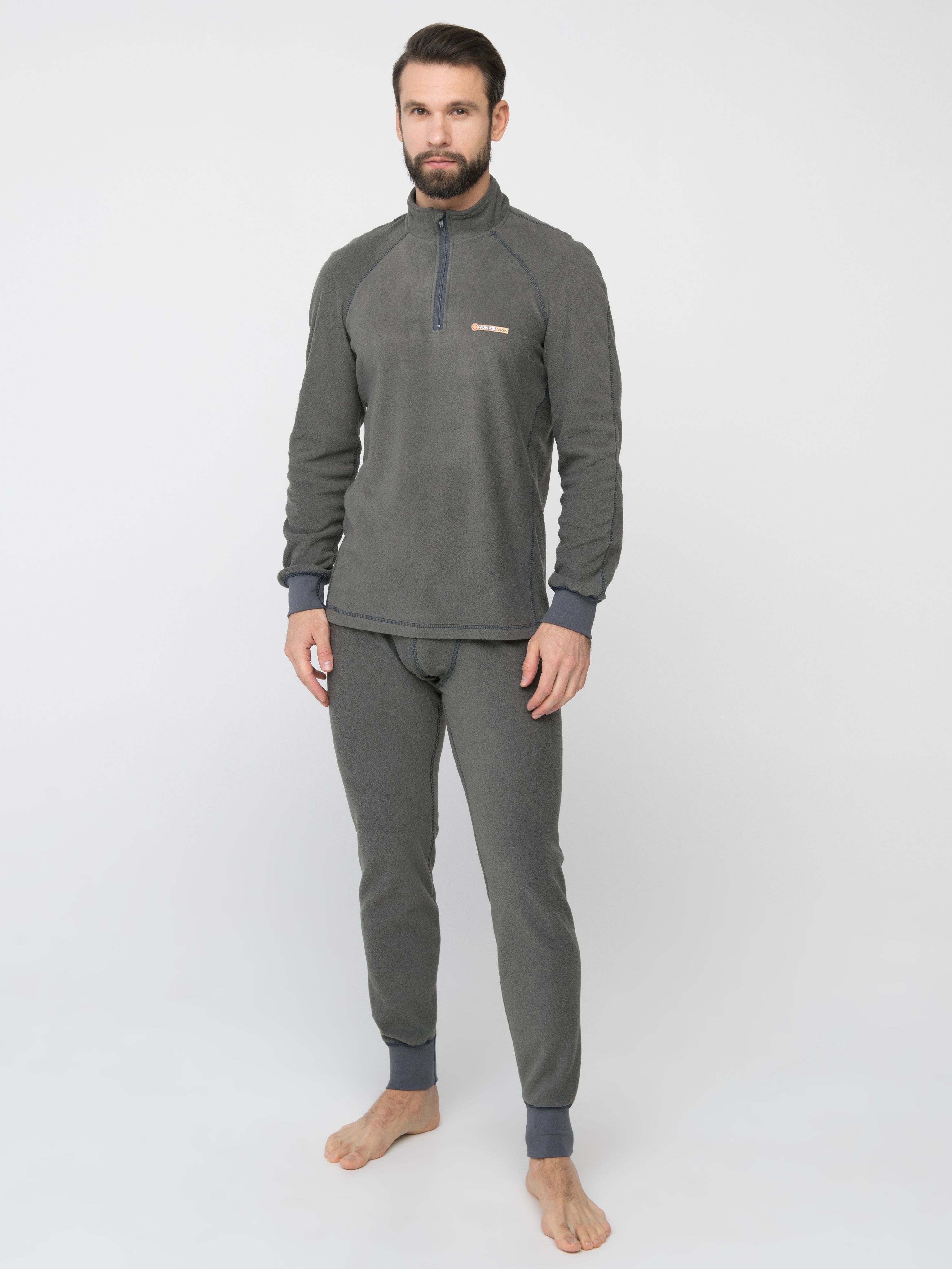 

Термобелье Huntsman Thermoline ZIP ткань Флис цвет Серый 44-46/170
