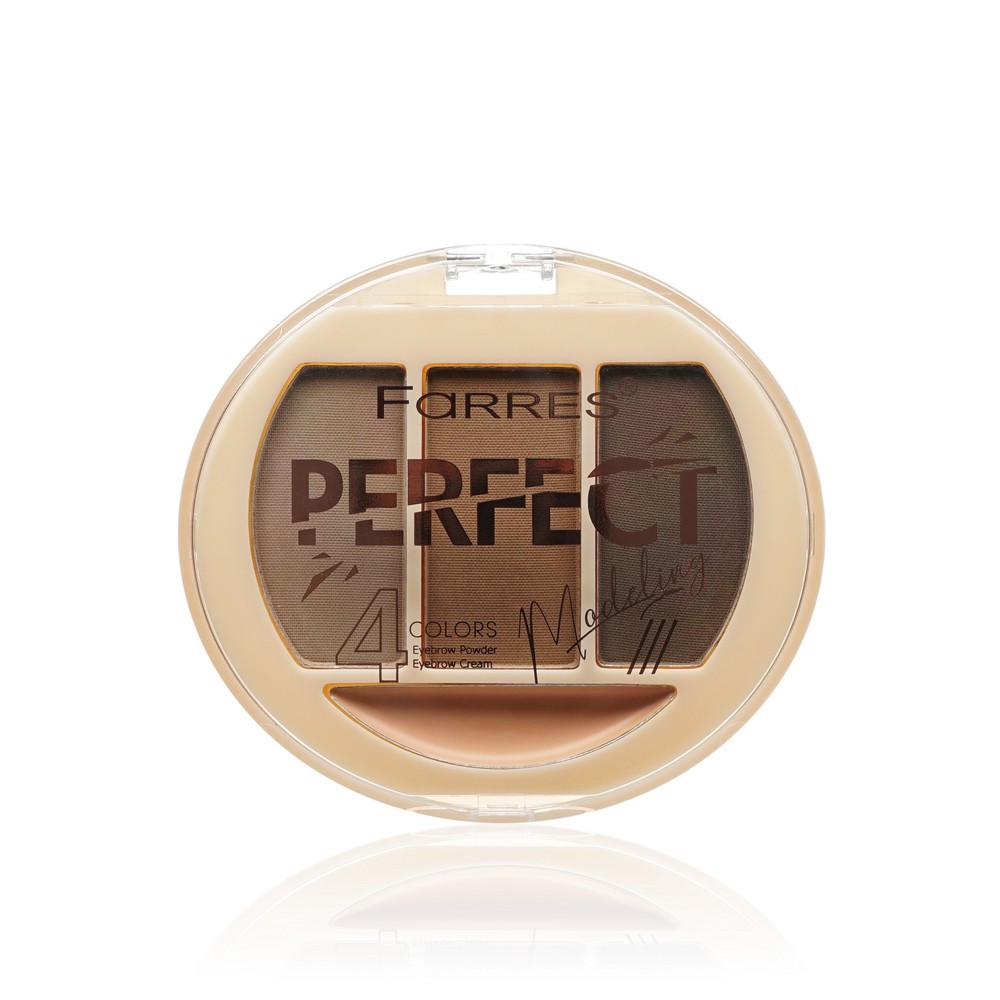 Тени для бровей Farres Perfect 03 6,6г тени для бровей farres brows 01 4 а 12г