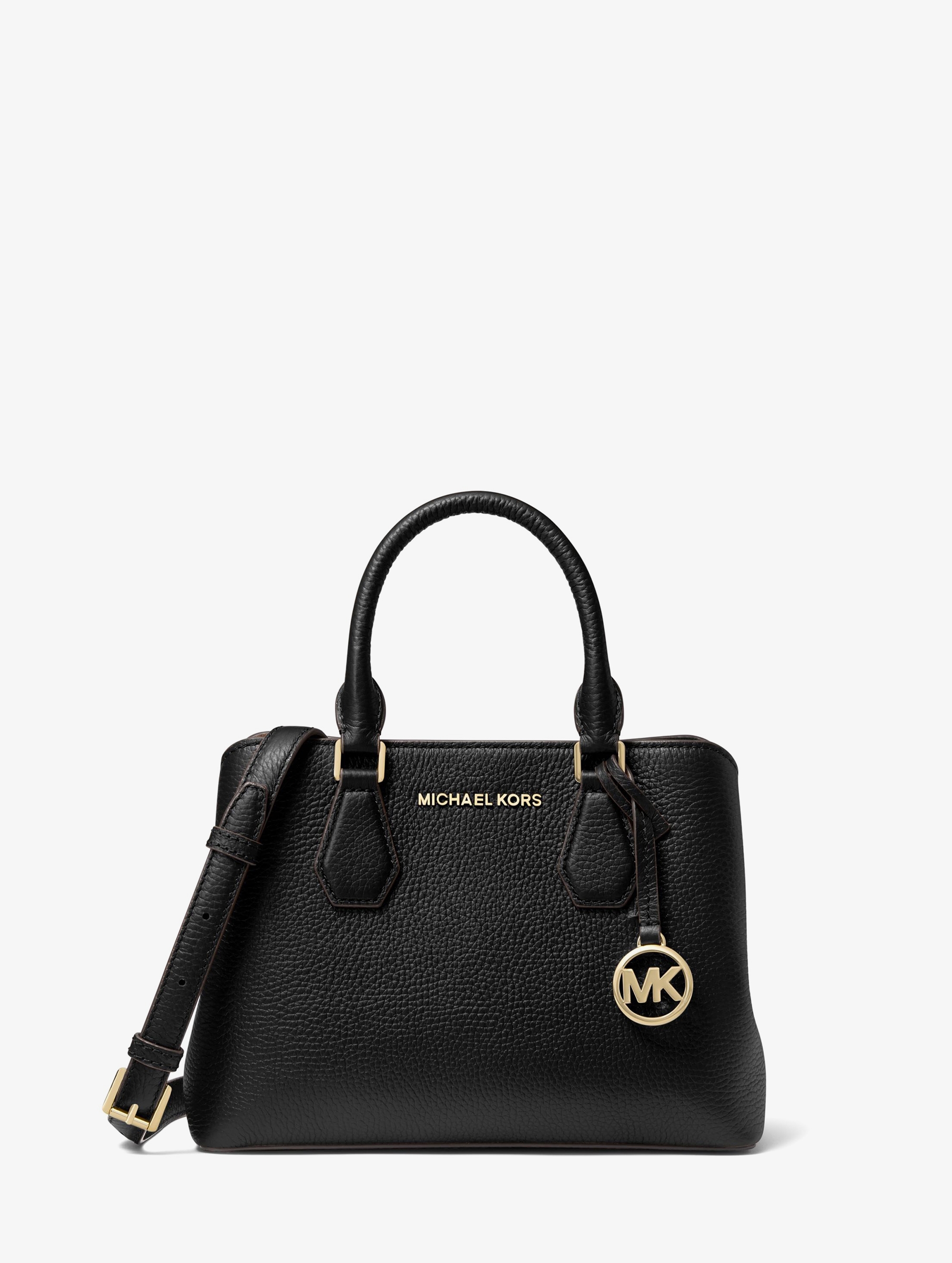 

Сумка женская Michael Kors B00712 черная 17х24х10, Черный, B00712