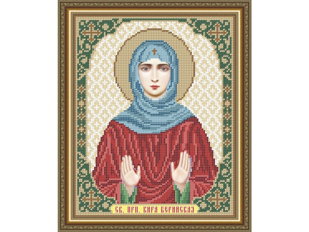 

Рисунок на ткани «Святая Преподобная Кира Берийская»