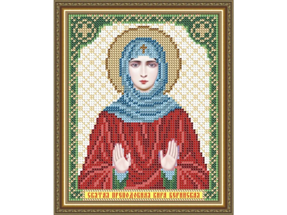 

Рисунок на ткани «Святая Преподобная Кира Берийская»