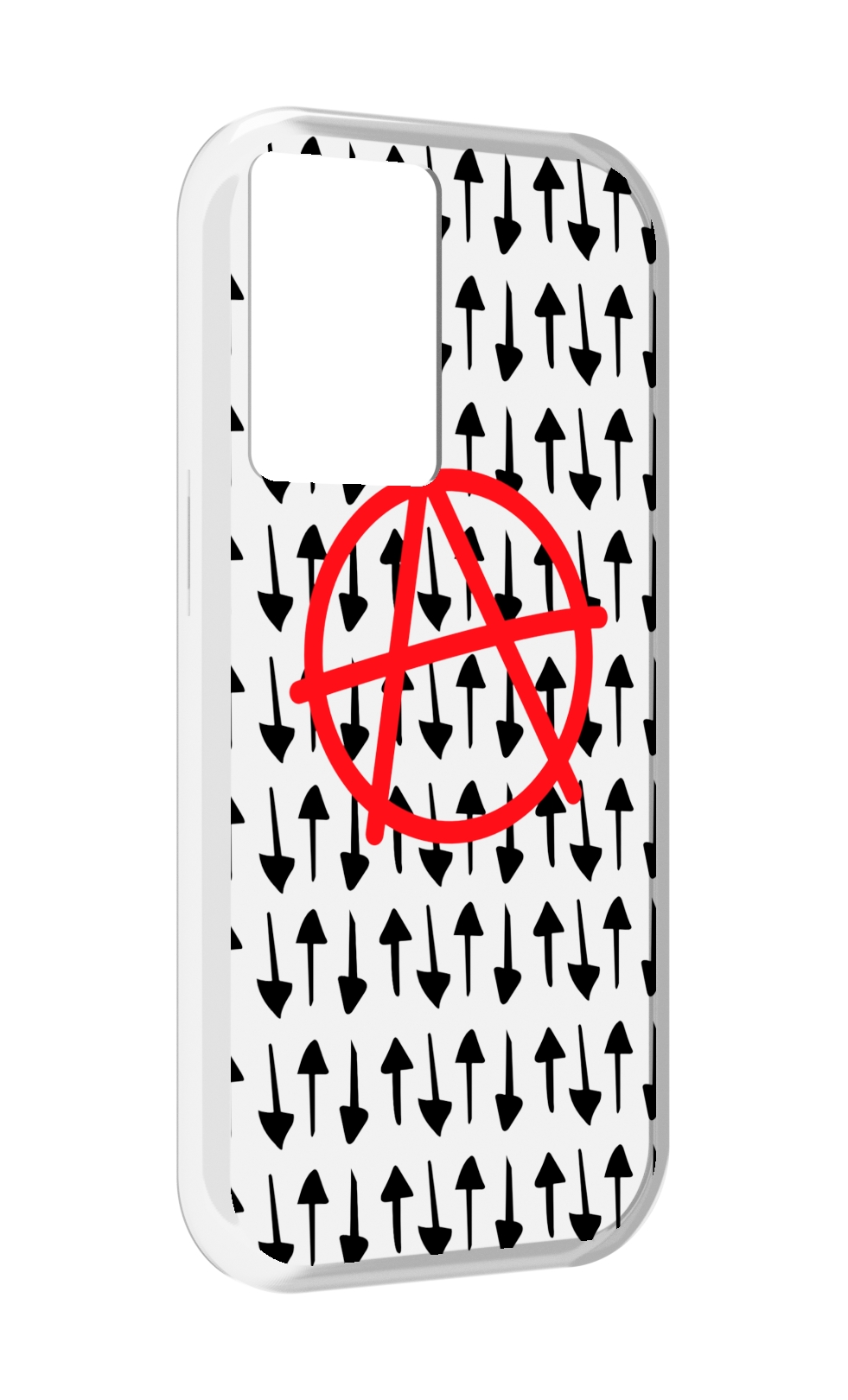 

Чехол MyPads анархия-панк для OnePlus Nord N20 SE, Прозрачный, Tocco