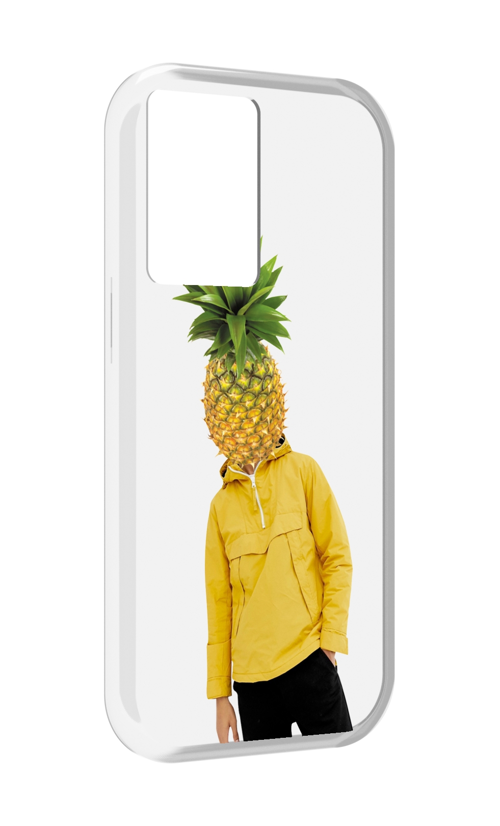 

Чехол MyPads ананасовая-голова для OnePlus Nord N20 SE, Прозрачный, Tocco