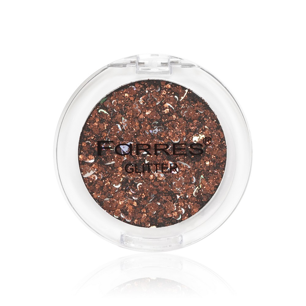 Тени для век Farres Glitter Коричневый 3г тени для век farres naughty glitter 1255 тон 04