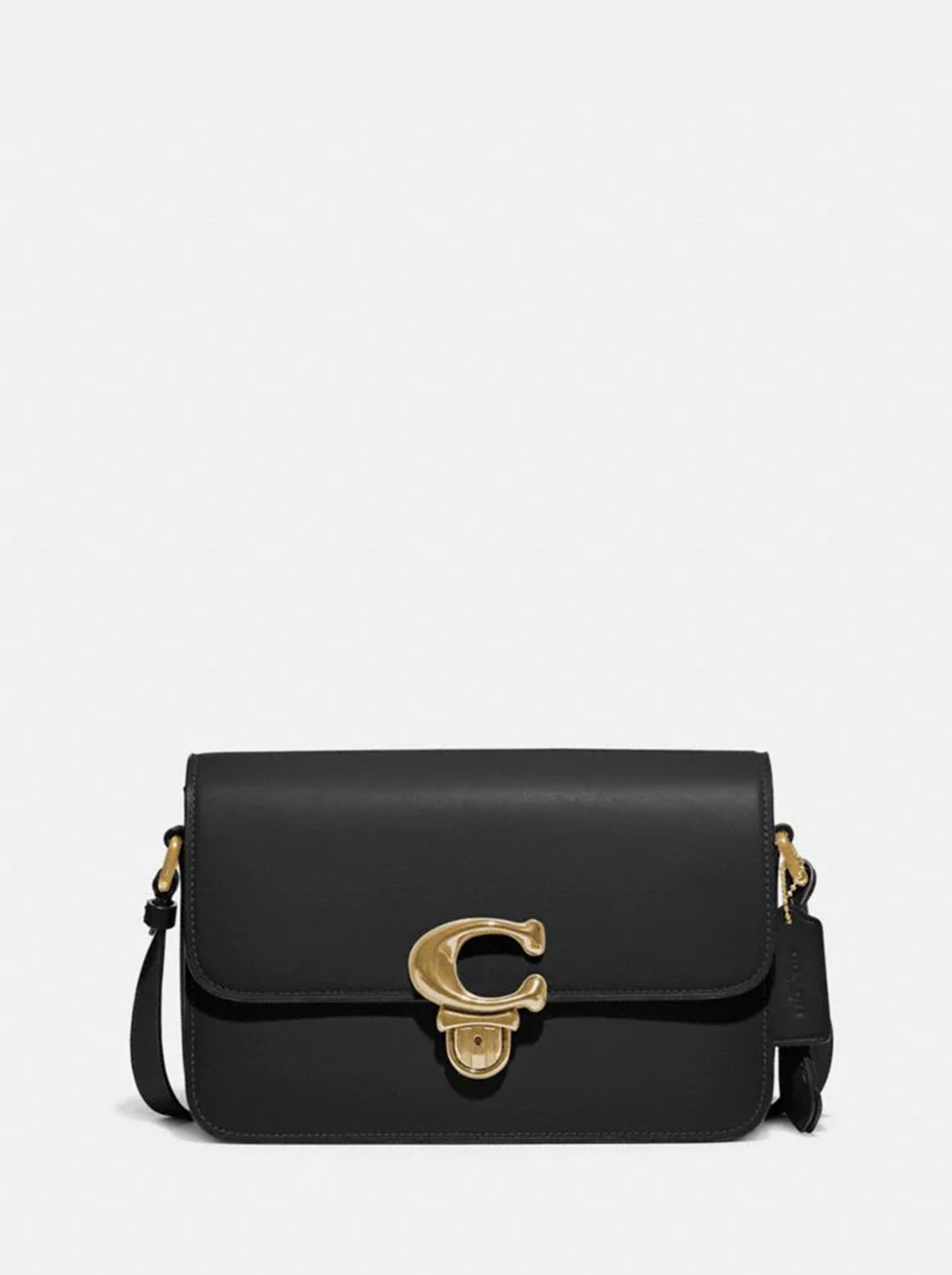 

Сумка женская Coach CH0133 черная;золотая 10x7x19, Черный;золотистый, CH0133